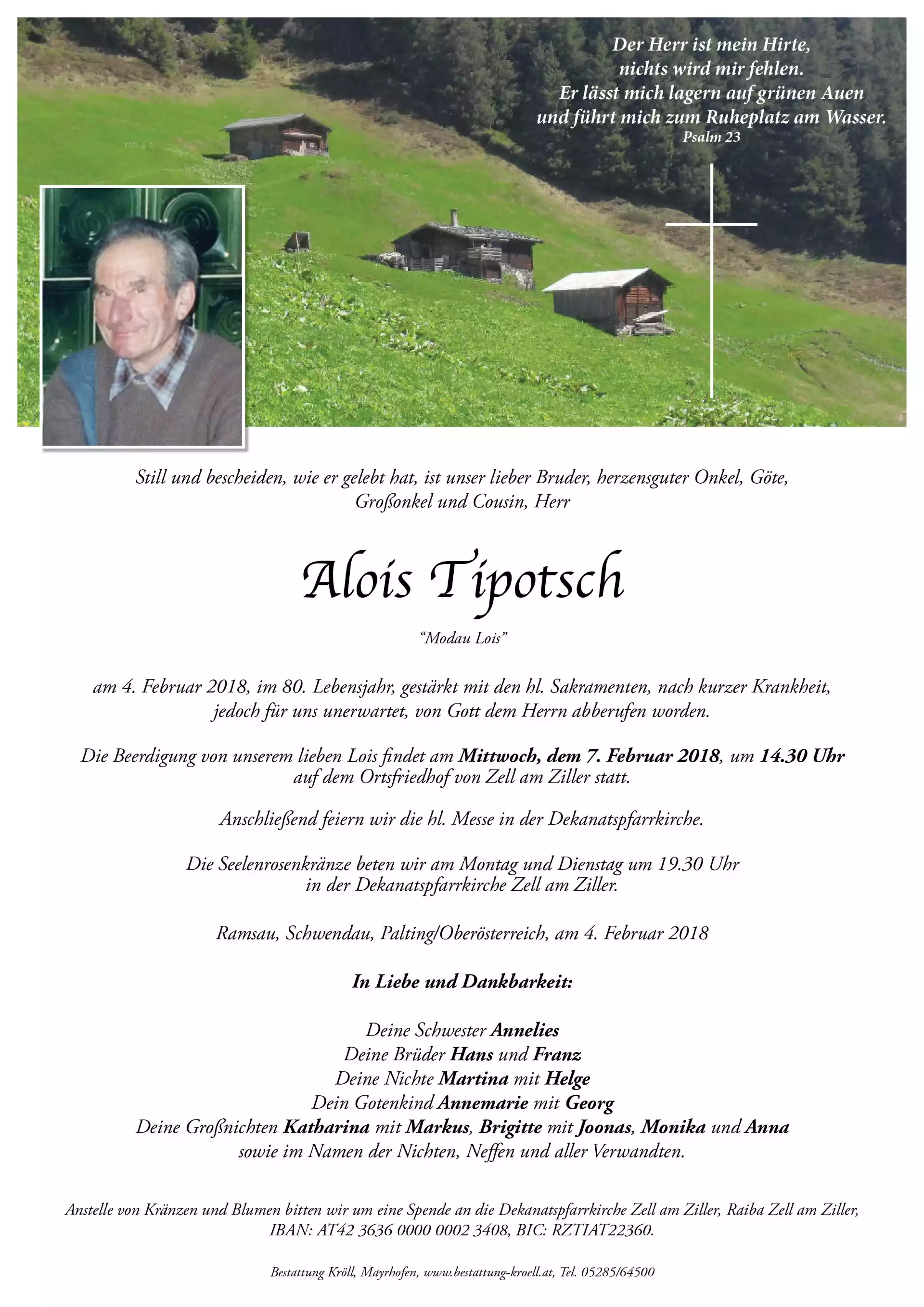Parte von Alois Tipotsch